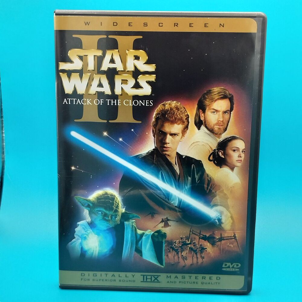 Star Wars Episode II: Attack of the Clones (DVD, 2002, 2-Disc Widescreen THX)